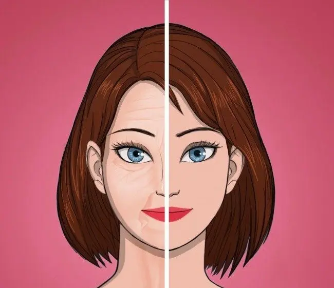 پیری پوست مای ژن